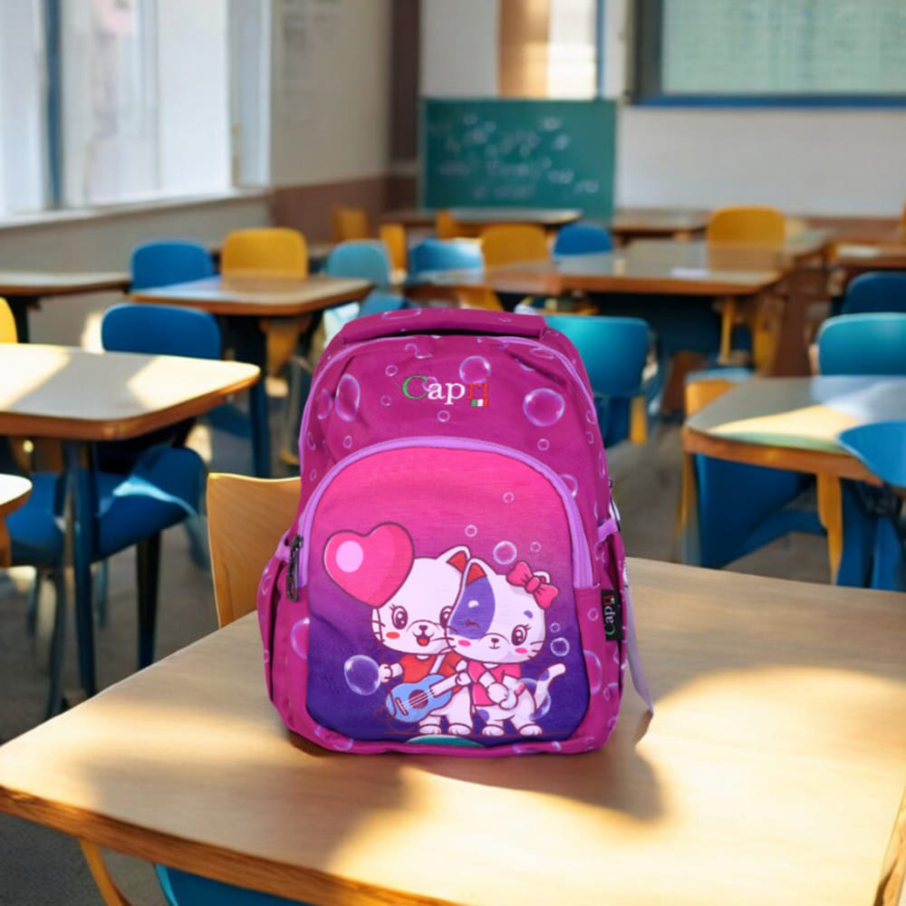 Capri Couple Kitty School Backpack