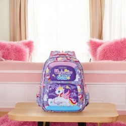 Unicorns Racer Game School Backpack