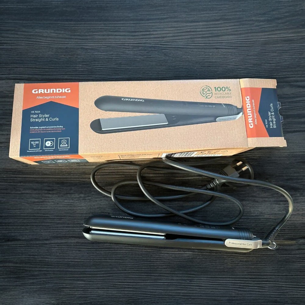 Grundig Hair Styler Straight and Curls