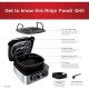 Ninja, Foodi Health Grill and Air Fryer, 1760W