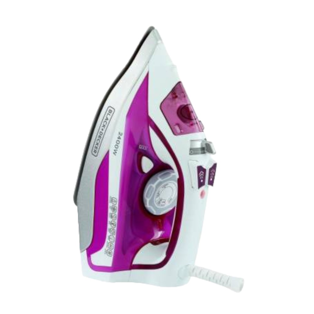 Black and Decker Steam Iron 2400w with Ceramic Soleplate