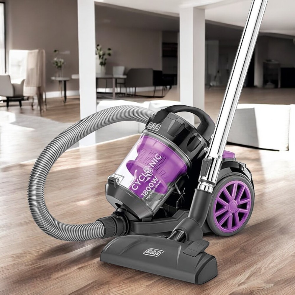  Black and Decker Vacuum Cleaner Multicyclonic Canister 1800w