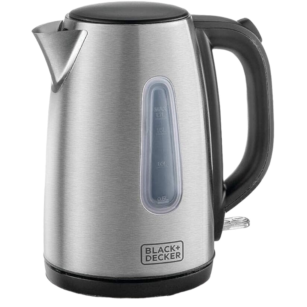 Black and  Decker Kettle 1.7L 2200W Stainless Steel