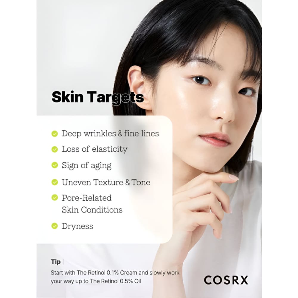 Cosrx - The Retinol 0.3 Cream 20ml - Korean Skin Care