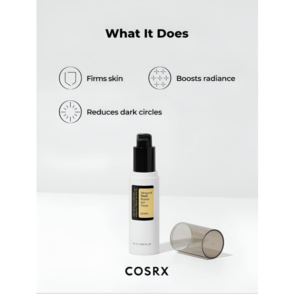 Cosrx - Advanced Snail Peptide Eye Cream 25ml - Korean Skin Care