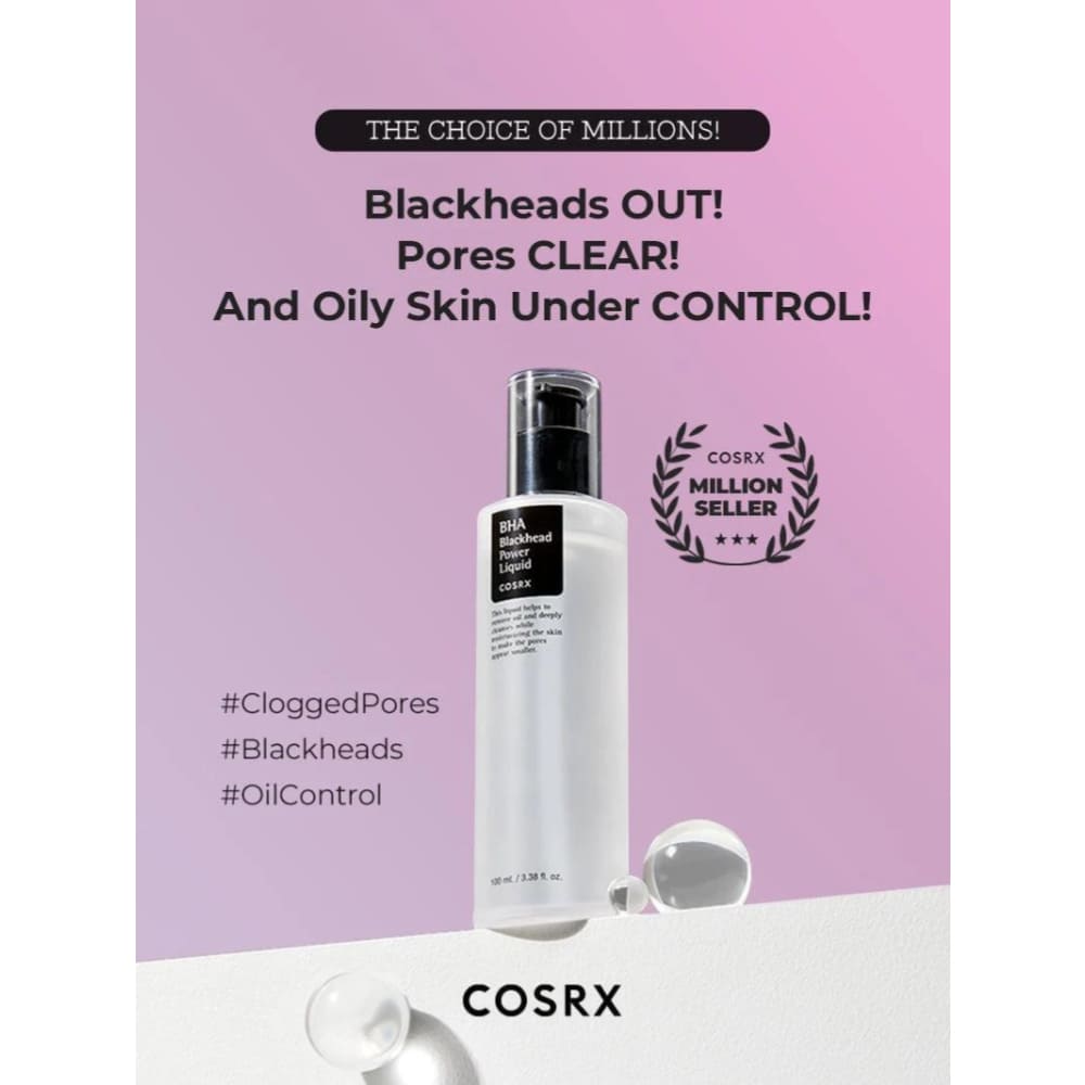 Cosrx - BHA Blackhead Power Liquid 100ml  - Korean Skin Care