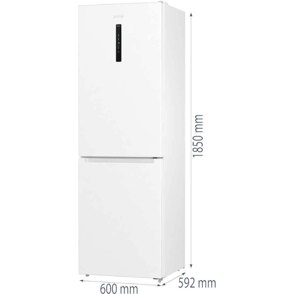 GORENJE 18 CF Refrigerator 2 Doors Bottom Freezer White