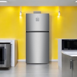 TCL 25 CF Refrigerator 2 Doors Silver