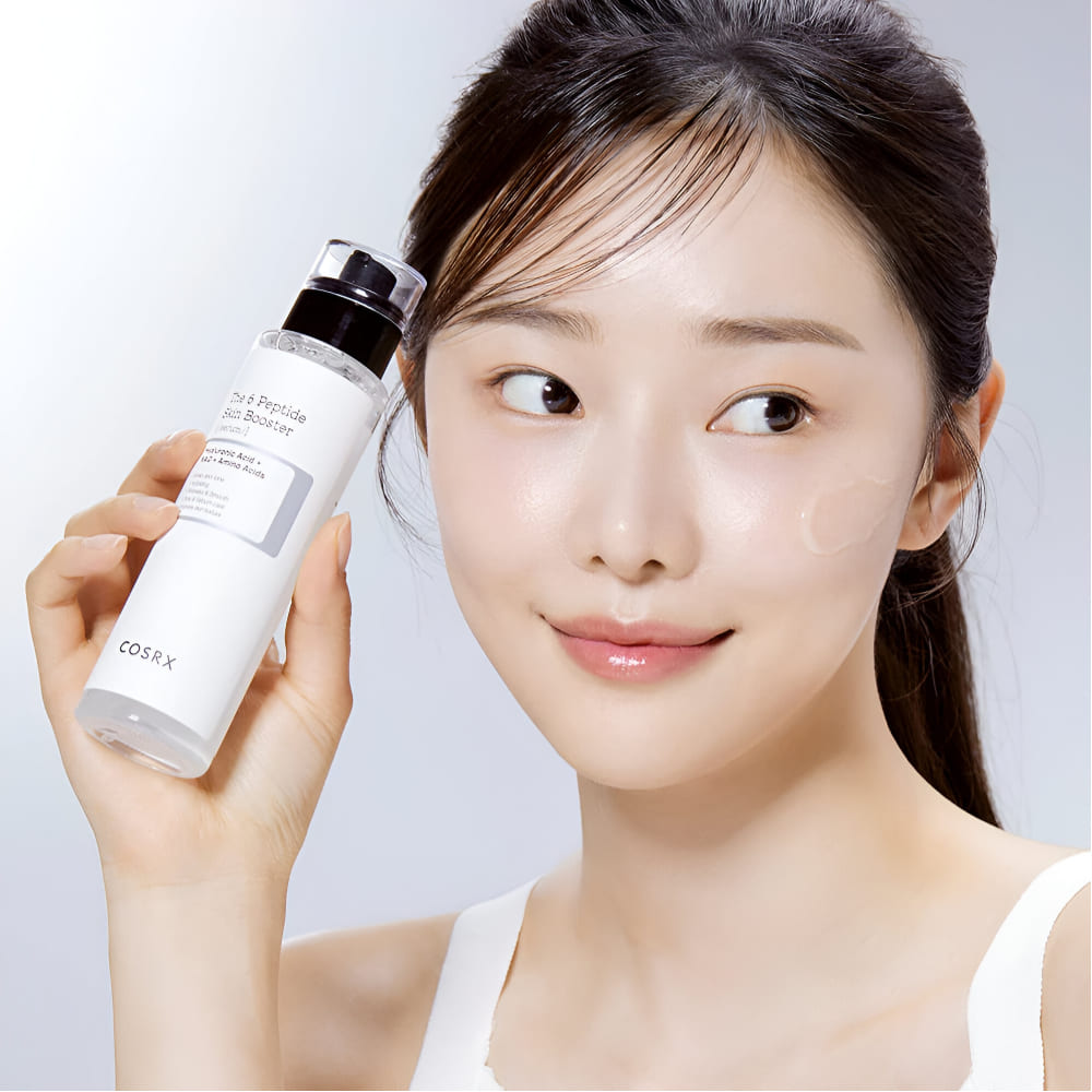 Cosrx - The 6 Peptide Skin Booster Serum pore ,sebum, firmness, fine lines, skin texture, skin tone and soothing 150ml  - Korean Skin Care