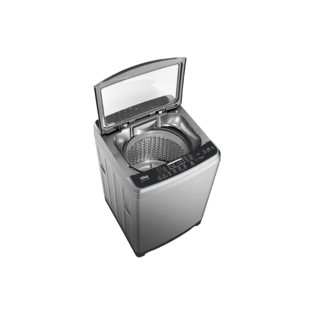 TCL- Washer 12 Kg Top Load Grey