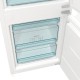 GORENJE Refrigerator,Reversible Door,Bottom Freezer-White