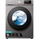 HISENSE Washer 12 Kg Front Load 1400RPM Silver