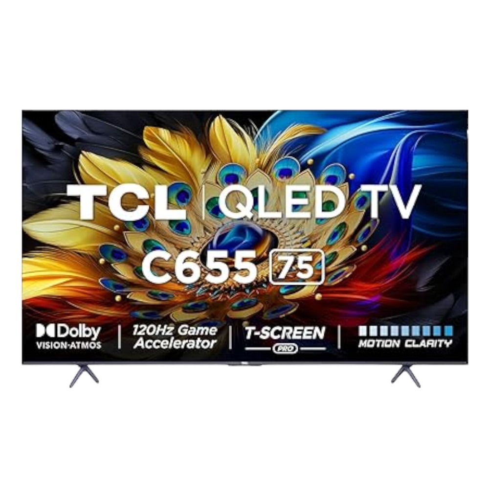 TCL QLED 75  4K SMART GOOGLE TV