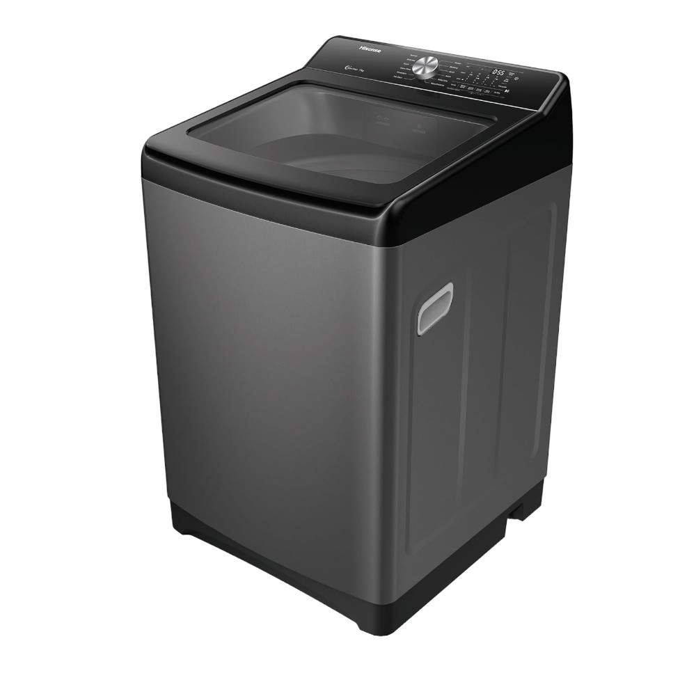 HISENSE Washer 17 Kg Top Load Titanium