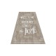 Kitchen Heartbeat - Anti slip carpet 230x160cm, Machine Washable 