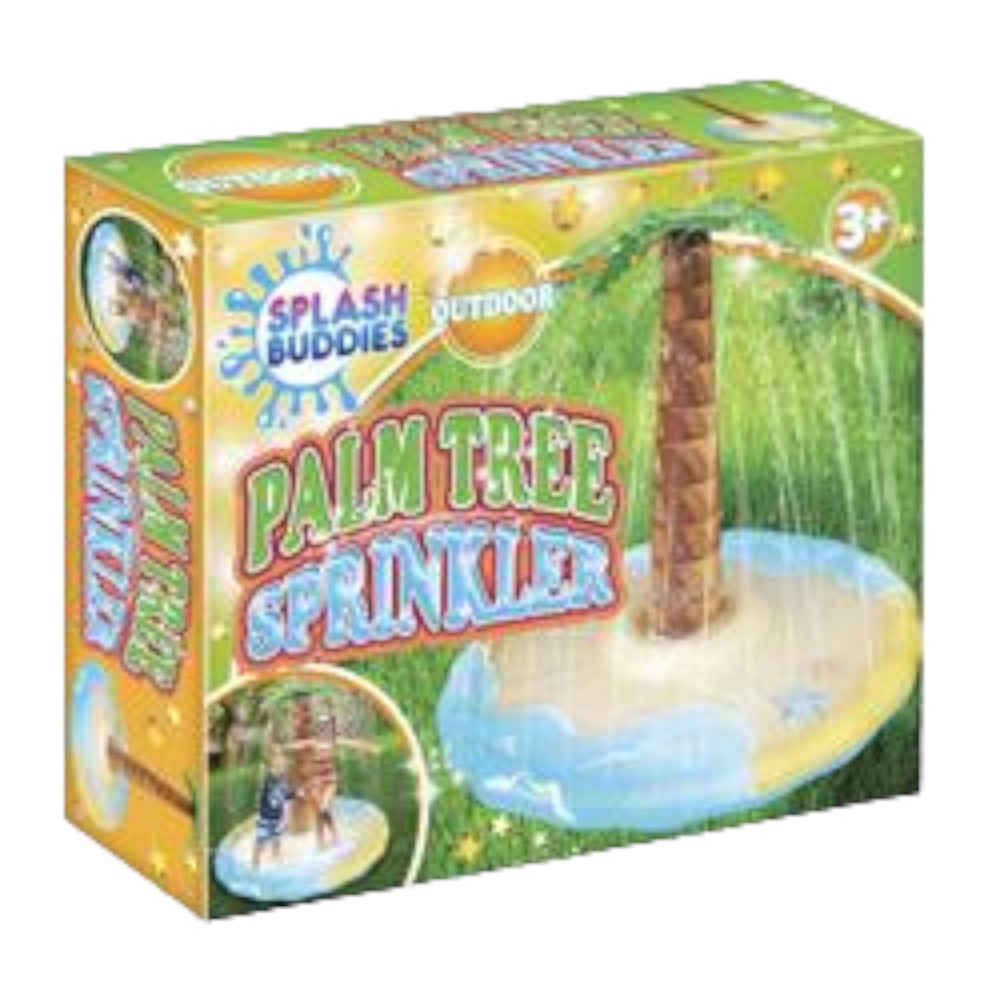 Splash buddies- palm tree sprinkler  H 36 x W 48 Cm