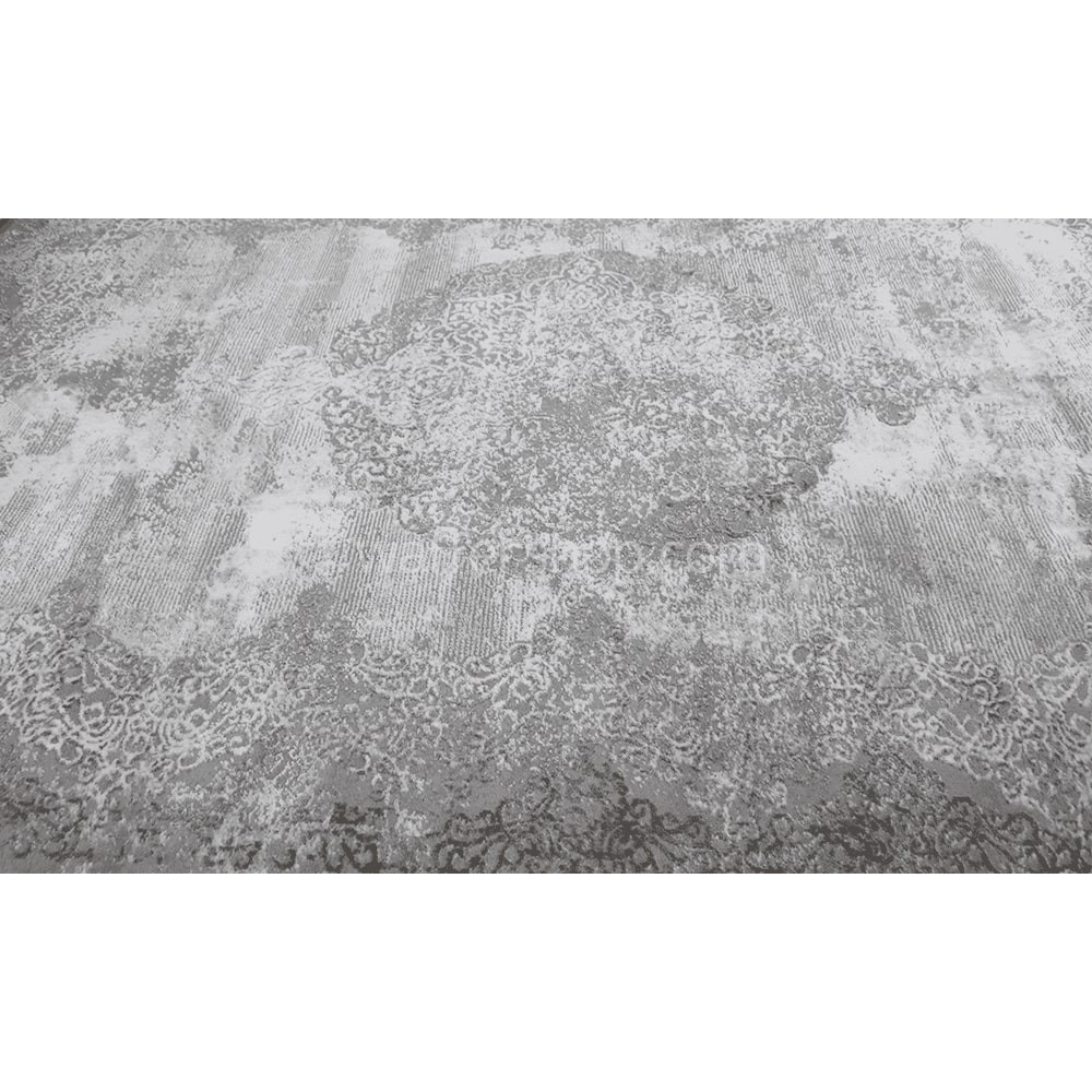 Timeless Mirage Home Carpet  Grey 160x230cm Turkish Carpet with Belgian threads, Joelle 