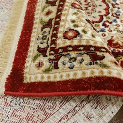 Imperial Medallion Shirazi Red Winter Carpet - 1x4m