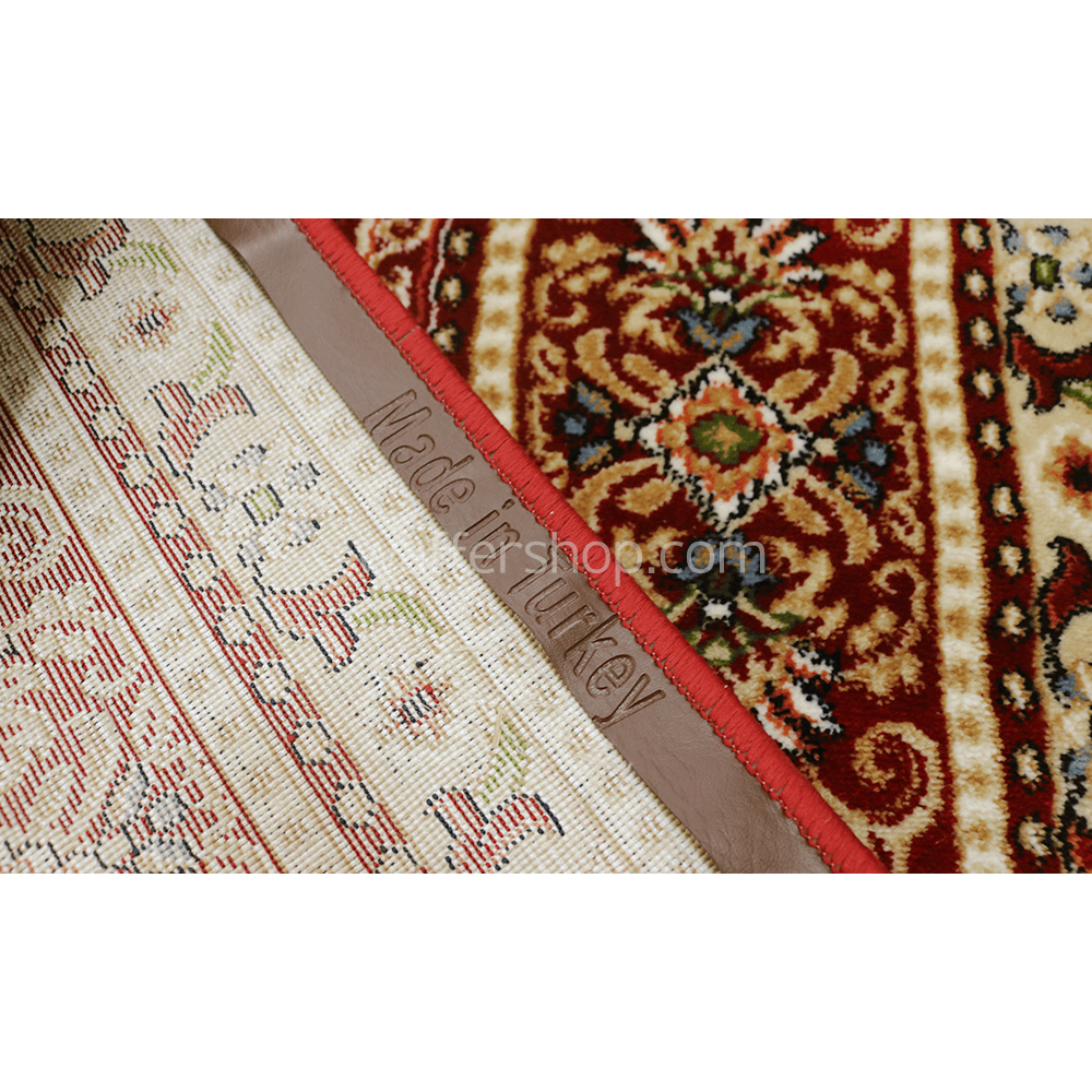 Imperial Medallion Shirazi Red Winter Carpet - 1x4m