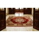 Imperial Medallion Shirazi Red Winter Carpet - 1x4m