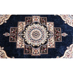 Imperial Medallion Shirazi  Navy Winter Carpet - 280x380cm