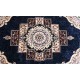 Imperial Medallion Shirazi  Navy Winter Carpet - 1x4m