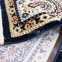 Imperial Medallion Shirazi  Navy Winter Carpet - 1x4m