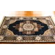 Imperial Medallion Shirazi  Navy Winter Carpet - 1x4m