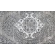 Gray Elegance Medallion  Classic Winter Carpet 160x230cm - Turkish Carpet with Belgian threads