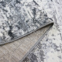 Weathered Stone Texture Rug Gray, Winter Carpet Modern 160x230cm - Turkish Carpet with Belgian threads