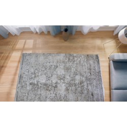 Rustic Elegance Light Beige  Winter Carpet Vintage 160x230cm - Turkish Carpet with Belgian threads