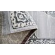 Vintage Medallion Grey Rug Winter Carpet Classic 200x280cm - Turkish Carpet with Belgian threads