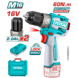 Total- Compact brushless cordless drill 16V