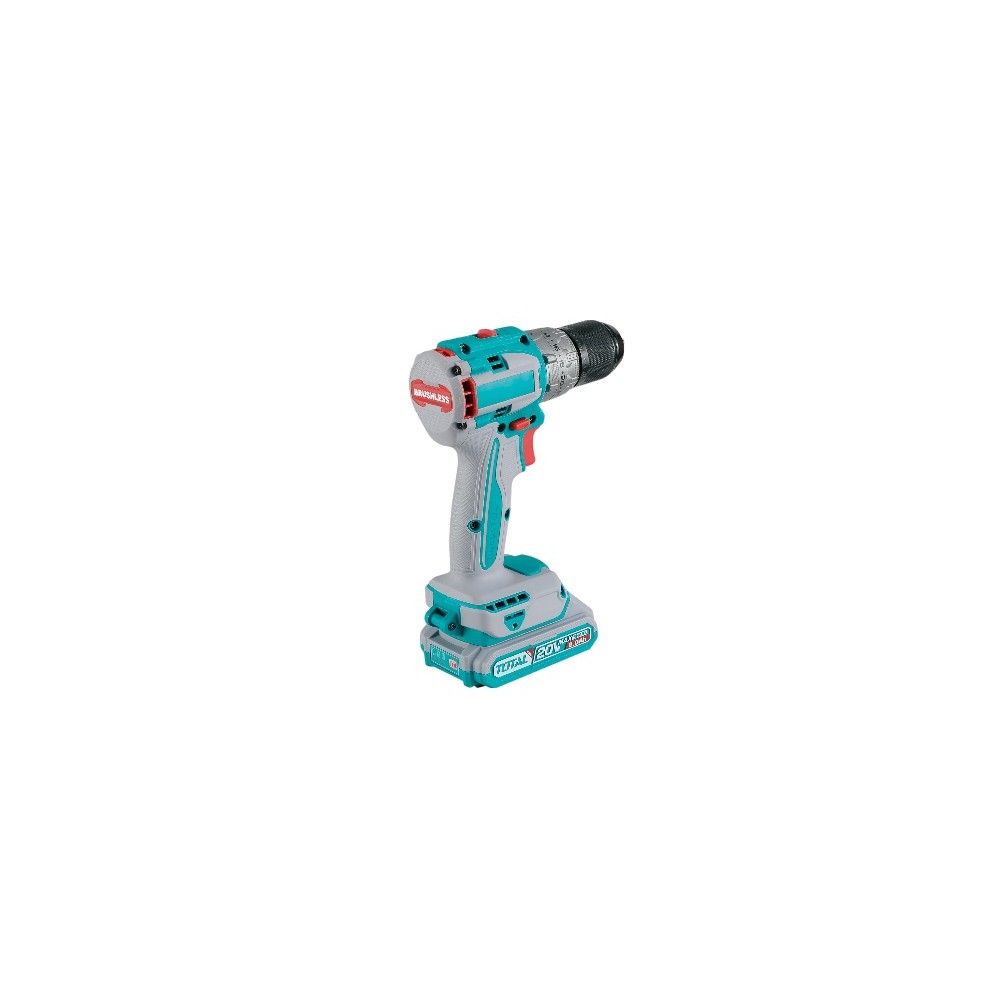 Total- Compact brushless cordless drill 20V 60Nm