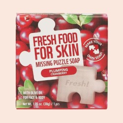 Fresh Food For skin missing puzzle soap 1 pcs