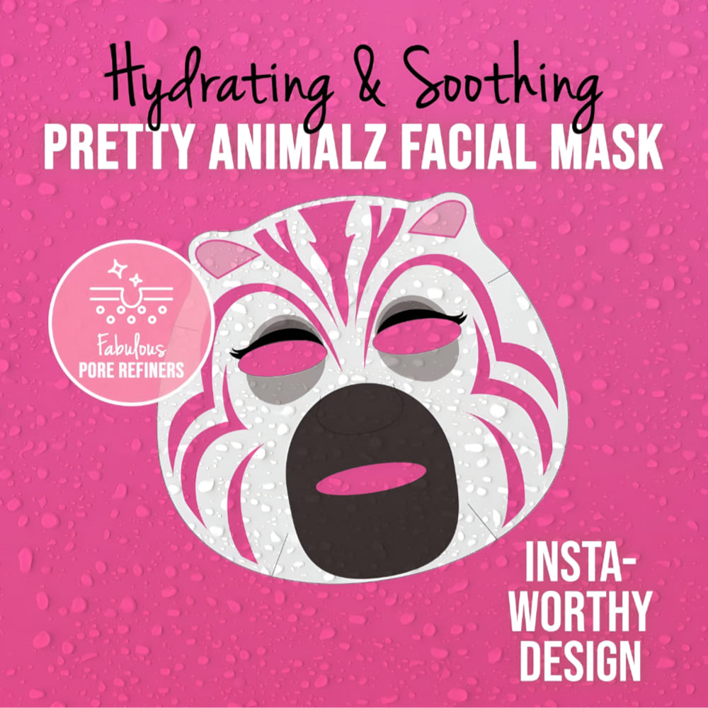 The Pretty Animalz Sheet Mask - 4 Masks Set by MasqueBAR 