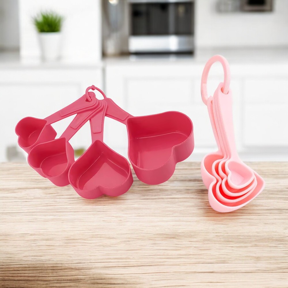 Valentine by CWC - 8 pcs measuring spoons & cups