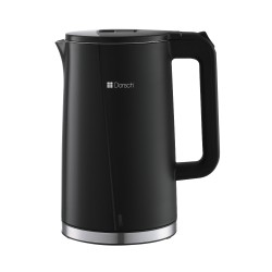 Dorsch - Electric Kettle Ek-42 1850-2200W with LED digital display with touch controls , High-quality stainless steel with a matte black finish 