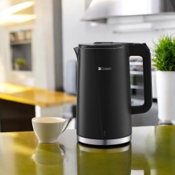 Dorsch - Electric Kettle Ek-42 1850-2200W with LED digital display with touch controls , High-quality stainless steel with a matte black finish 