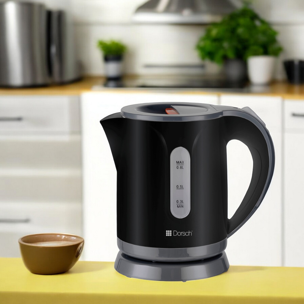 Dorsch - Electric Kettle Ek-35 , Capacity: 0.8L  , Automatic shut-off, boil-dry protection, and secure lid