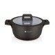 Dorsch - Die-Cast Aluminum Casserole 36 cm – 13.4 L ,  Proglider Non-Stick Marble Ceramic Coated,