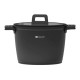 Dorsch Lifetime - Die-Cast Aluminum StockPot 28 cm – 10 Liter ,  Proglider Non-Stick Marble Ceramic Coated . 