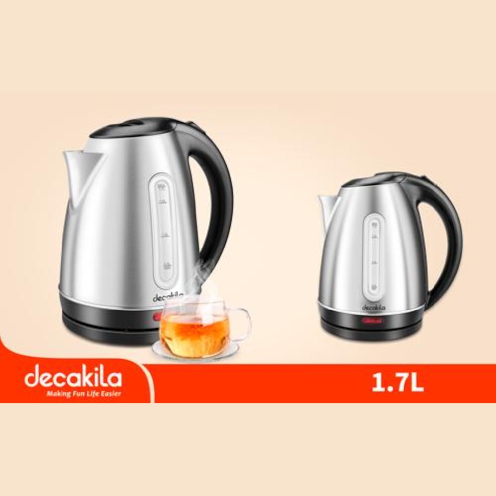 Decakila-water boiler 1850-2200W, 1.7L ,Stainless 