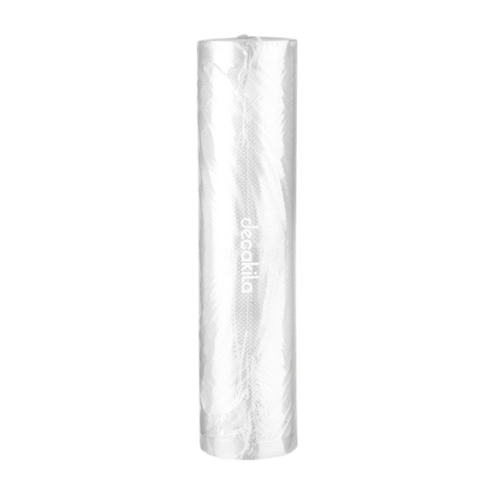 Decakila-Vacuum sealer bags rolls, 22*500cm, white, BPA free