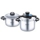 Dorsch - 6L & 8L Dorsch GoPress Pressure Cooker Set, 18/10 Stainless Steel with a heat-conductive insert for fast and even heating 