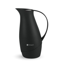 Dorsch -  Vacuum Jug Black Charcoal 1 L, ensuring your beverages stay hot or cold for extended periods