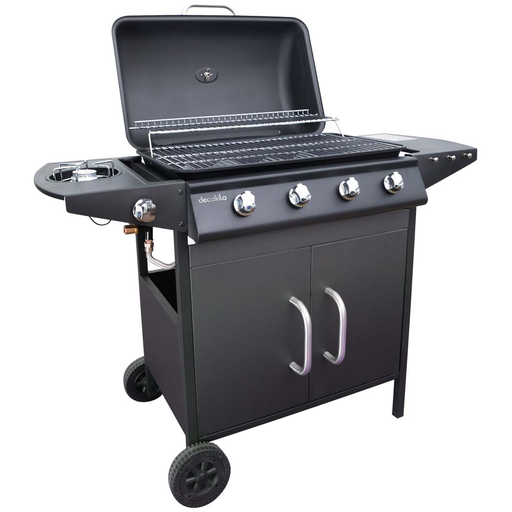 Decakila- Gas BBQ grill 82cm×63×37cm, Aluminum