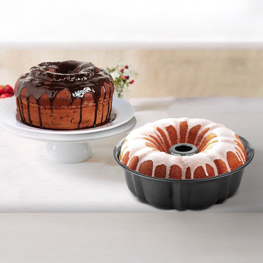 Decakila- Bundt pan 459g,  2 5*10.5 cm , Carbon steel, BPA free, 230c