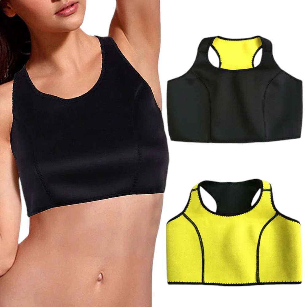 Sports Bra for Body Heating Small, Black 