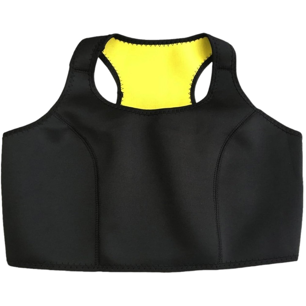 Sports Bra for Body Heating Medium, Black 